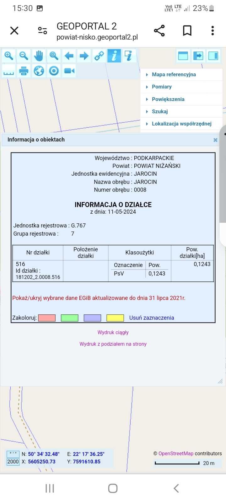 Działka nad rzeką 12 ar