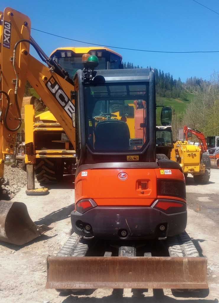 minikoparka koparka kubota U 27 kx27 Cat takeuchi hitachi  bobcat 2021