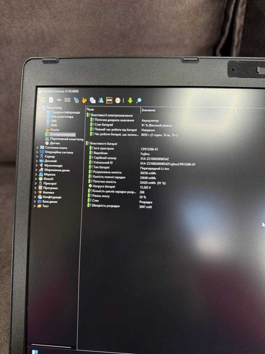 Сенсорний ноутбук Fujitsu LifeBook U7410 i5 10310U/16GB/SSD NVME 512GB