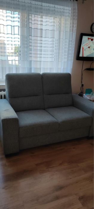 Zestaw sofa i dwa rozkladne fotele