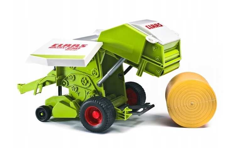 Іграшки bruder, прес підбирач Claas брудер.  іграшковий тюкопрес