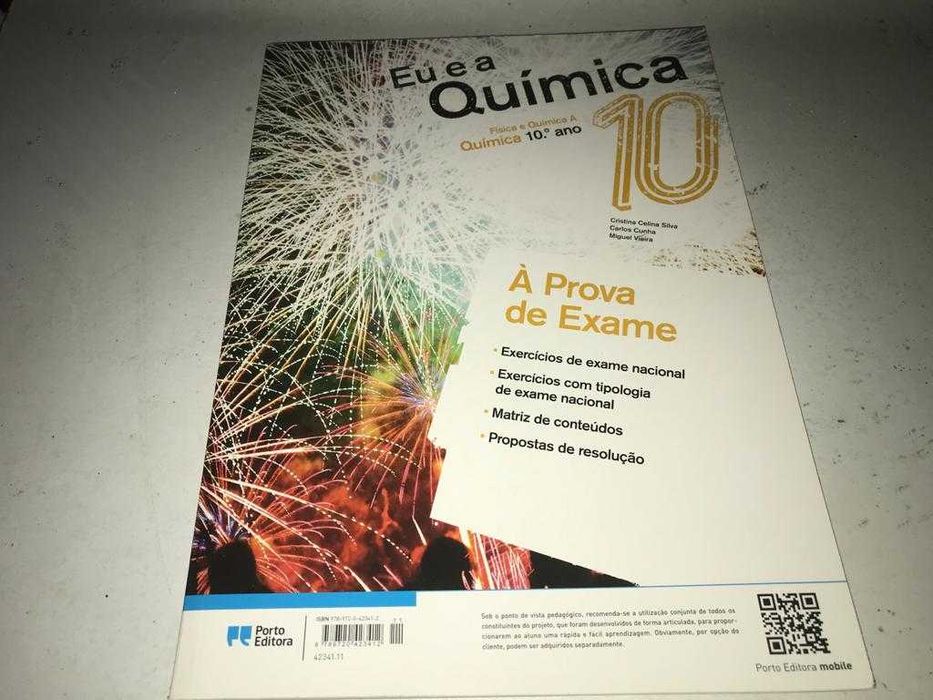 Caderno de Atividades "Eu e a Química 10" - Física e Química 10º ano