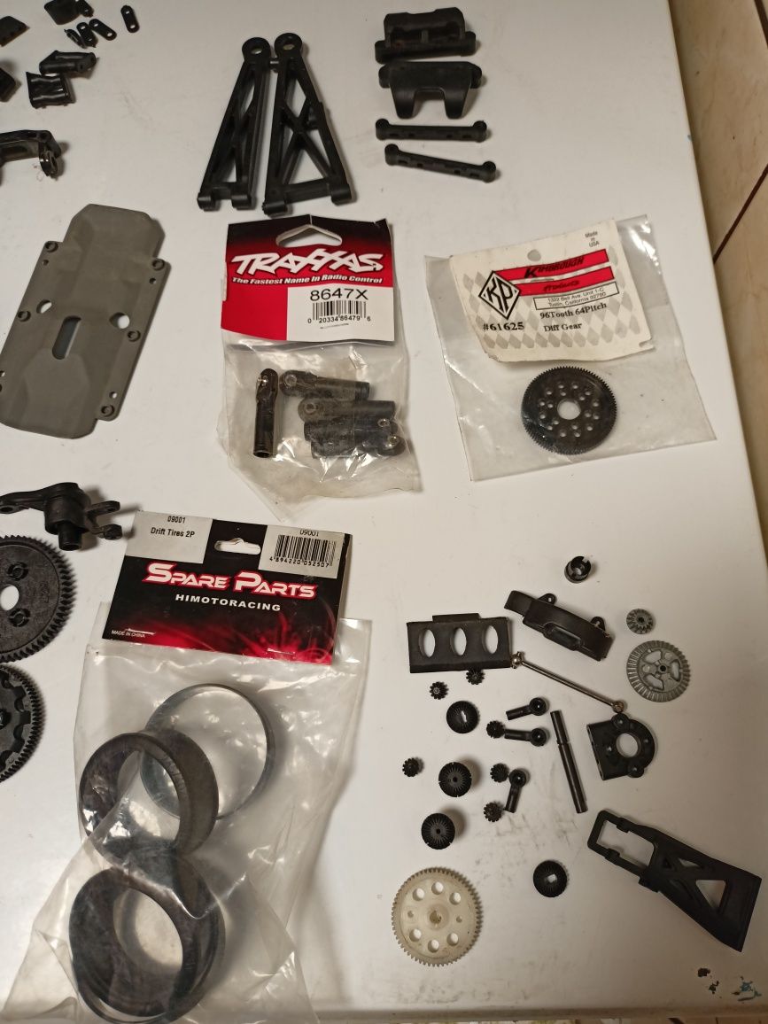 Części RC do modeli traxxas hpi hbx team asociated