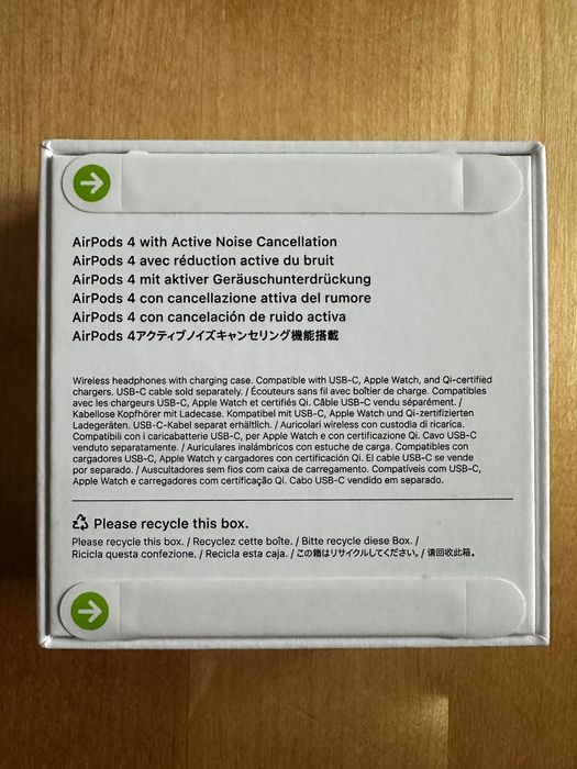 AirPods 4 Active Noise Cancelation selados