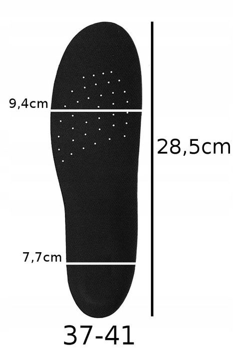 Wkładki Butów Roboczych Bhp Bolące Stopy 37-41