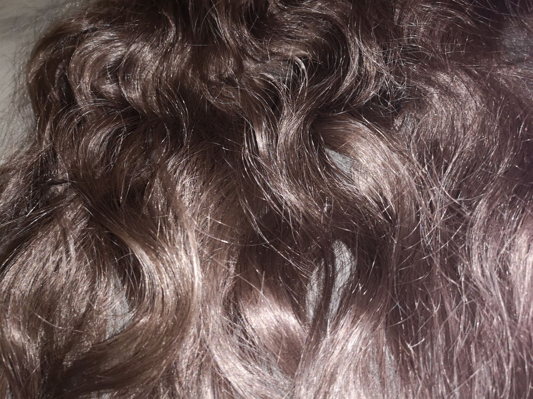 Doczepy włosów ciemny brąz (4)