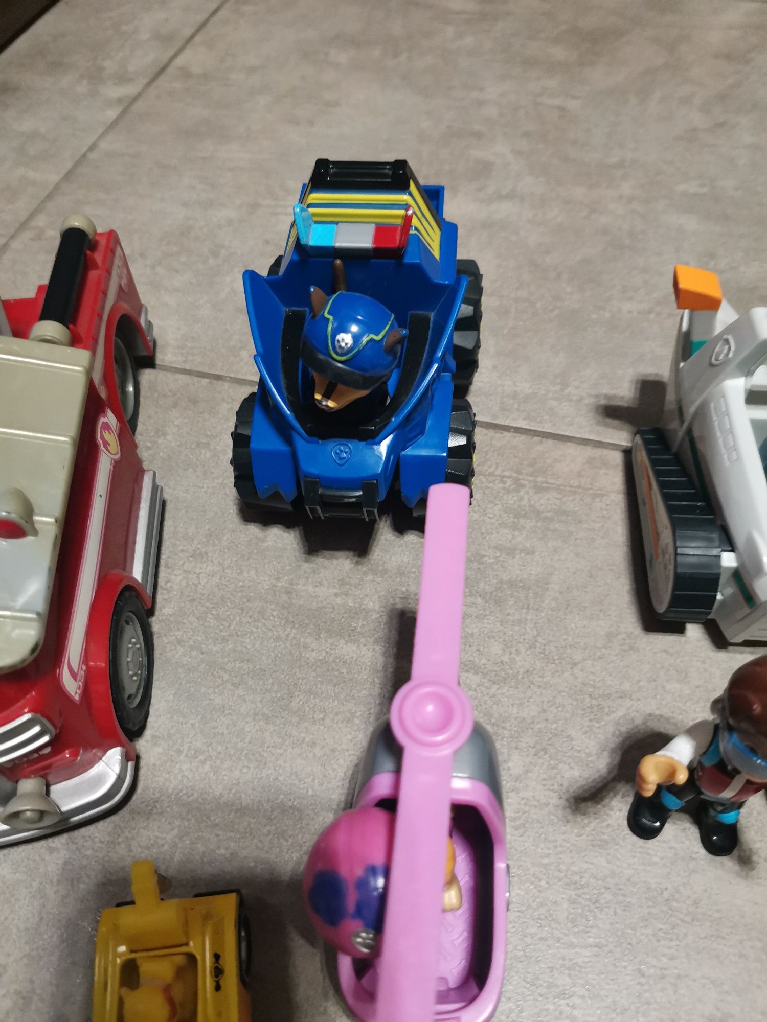 Psi patrol zestaw lub osobno bez rider i tracker