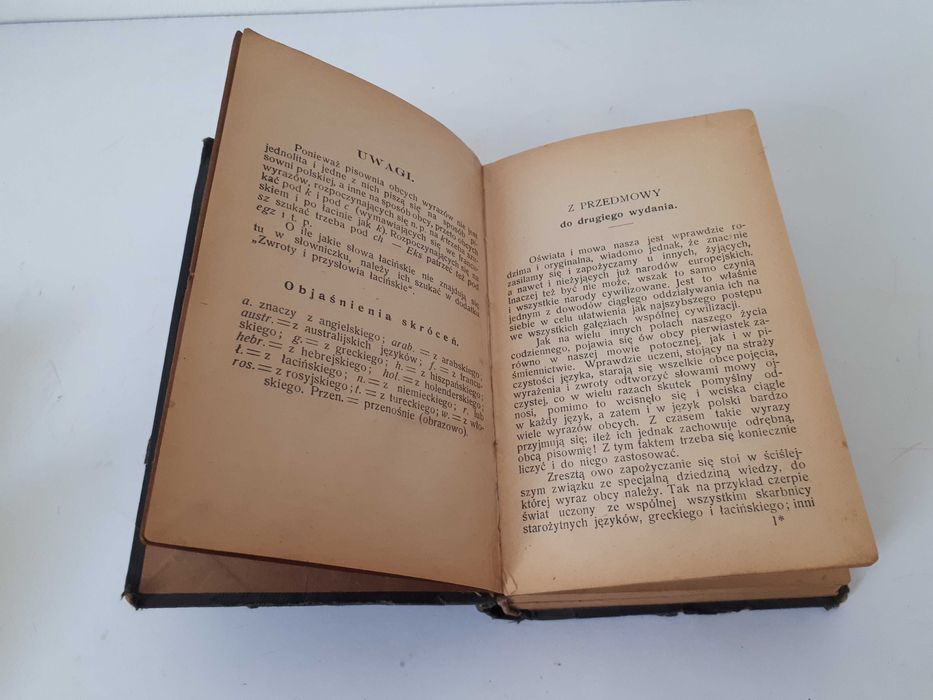 książka Słowniczek Wyrazy Obce - Lwów