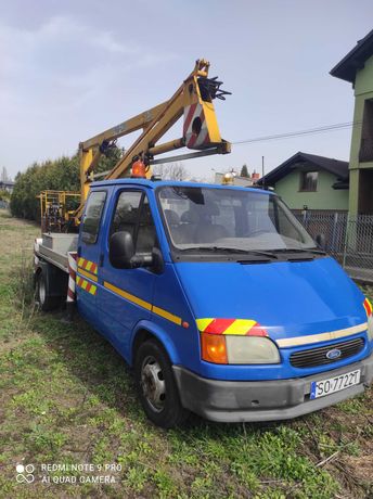 Podnośnik koszowy Zwyżka Bumar PM 120   Ford Transit UDT Faktura Vat