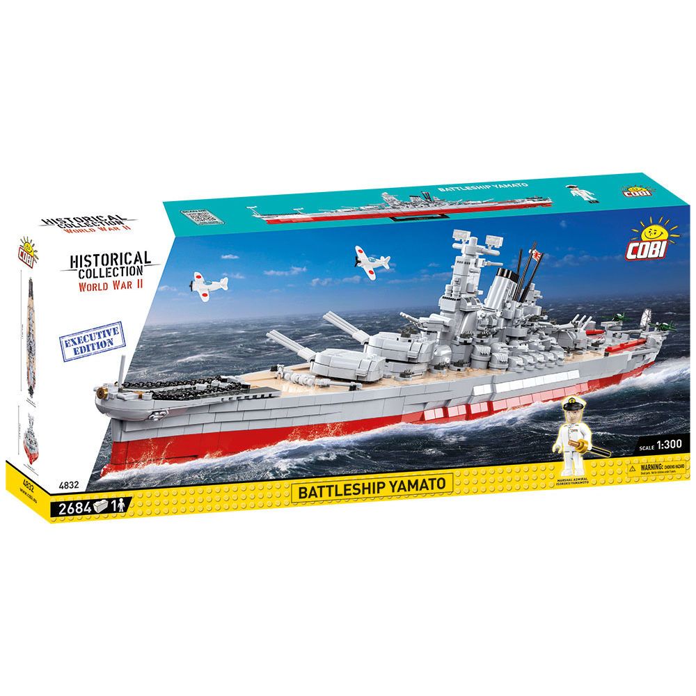 Hc Wwii /4832/ Battleship Yamato Ex.ed. 2684 Kl.