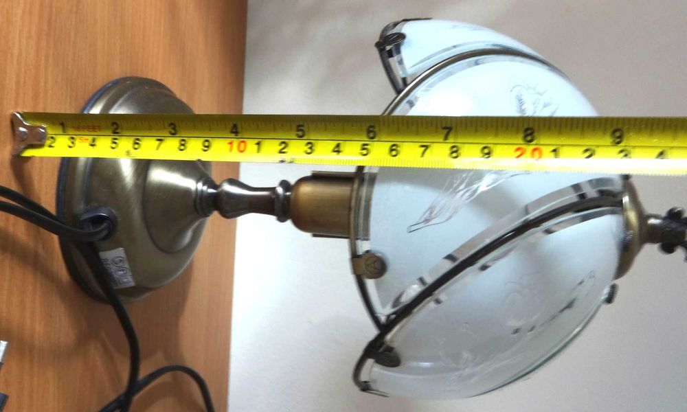 lampka nocna klosz szklany