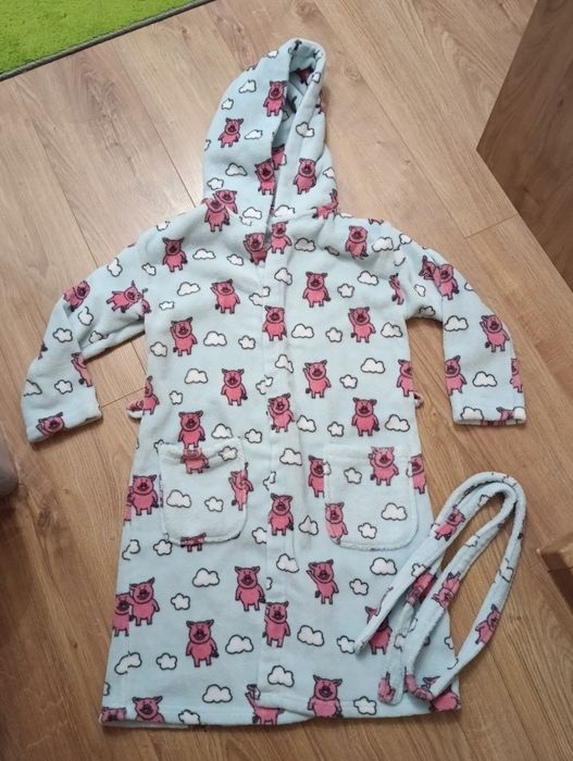 Szlafrok dla dziewczynki rozmiar 134 wiek 8-9 lat M&S