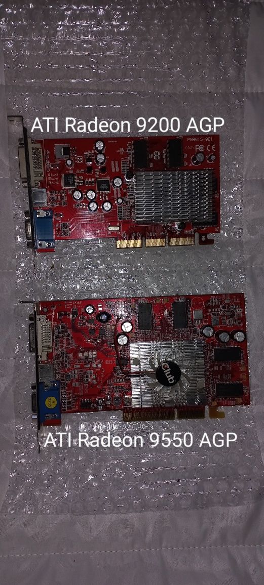 Відеокарта ATI Radeon 9550 AGP