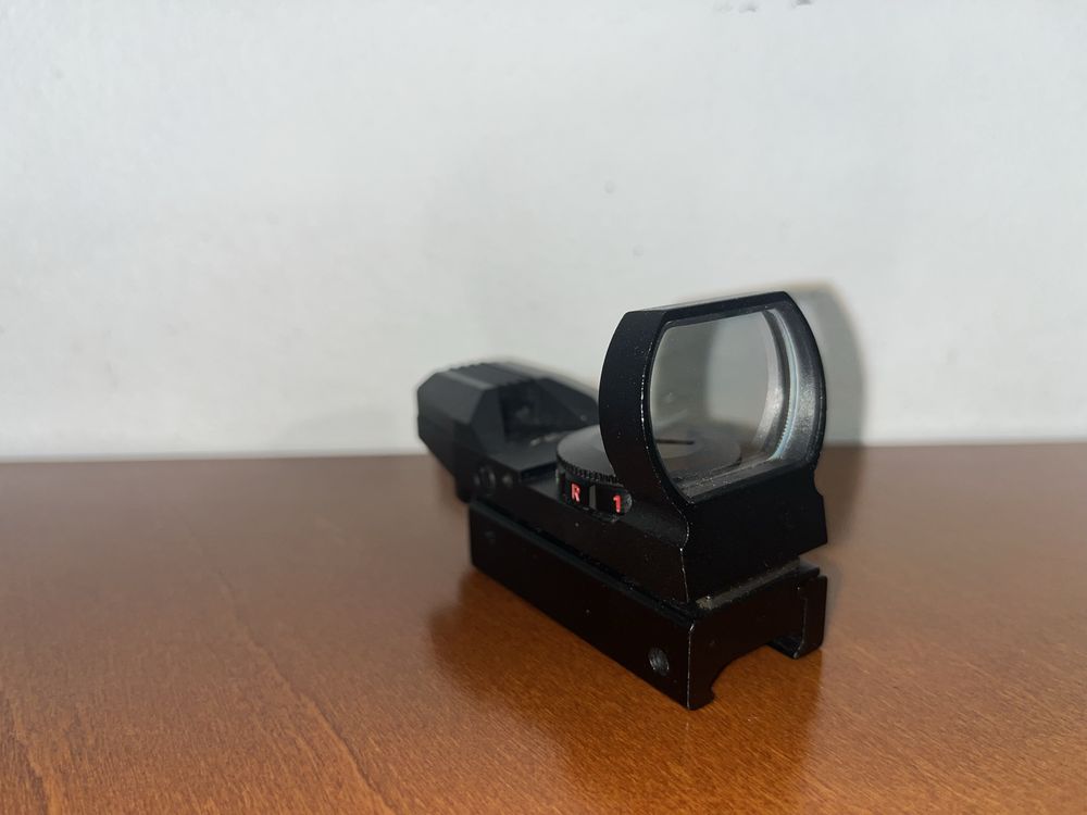 Mira Red Dot ( ajustes de intensidade e tipos de mira)