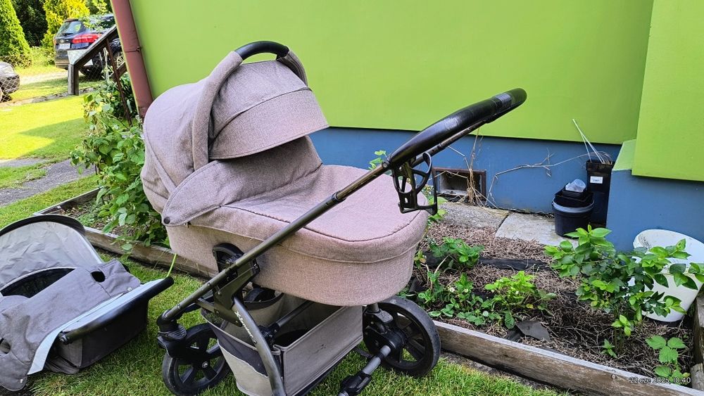 wózek X‑lander X‑move 2w1 – terenowy, z gondolą i spacerówką