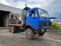 Mercedes 6x6 C/Grua Florestal Cranab XL