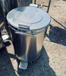 Balde Lixo Inox Industrial