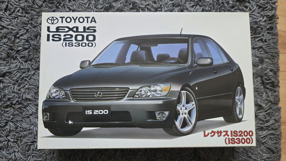 Model samochodu Toyota Lexus IS200 IS300 Fujimi 1/24