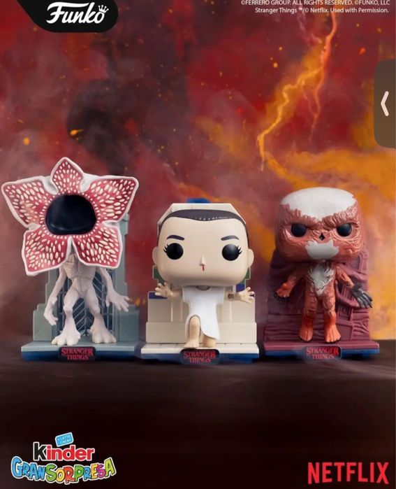 Kinder Joy Дивні дива Stranger things