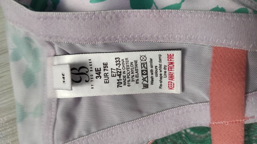 Stanik/ biustonosz firmy Ted Baker rozmiar 75 E