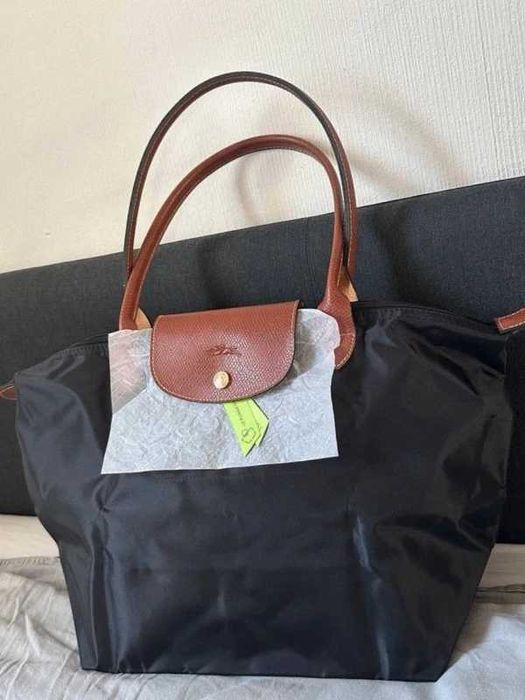 Torebka Longchamp Le Pliage rozmiar M czarna