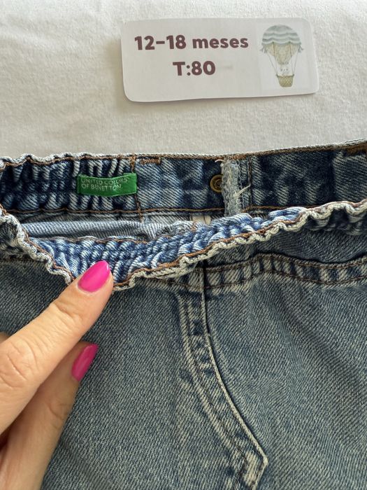 Saia de ganga da Benetton como nova