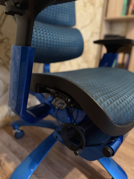 Крісло офісне GT Racer X-815L Black / Blue