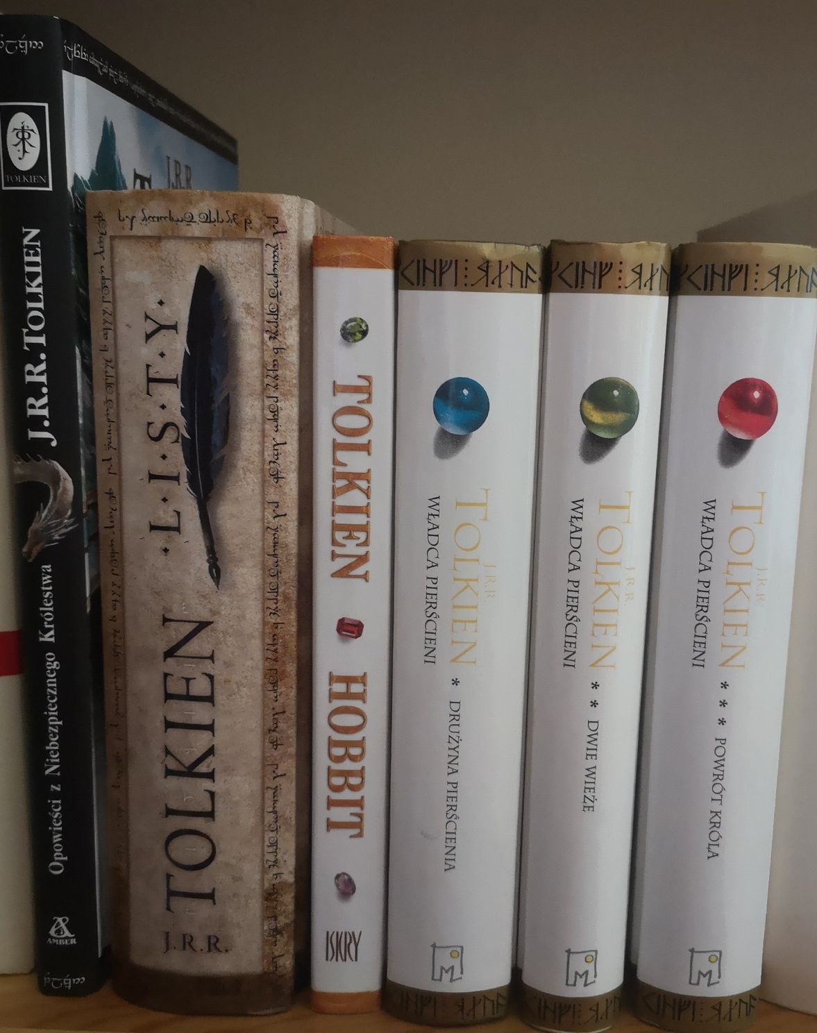 Tolkien J. R. R. Władca pierścieni, Hobbit, Listy oraz Opowieści