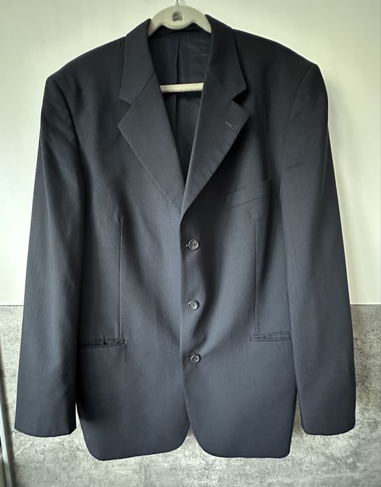 Klasyczna czarna marynarka XXL