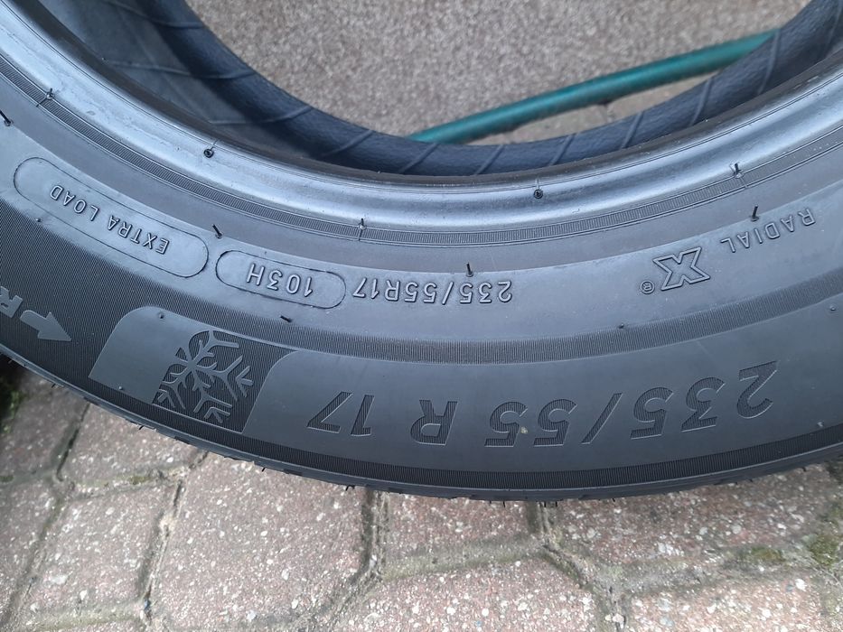 2x Opony zimowe 235/55R17 Michelin Pilot Alpin 5 / 6mm 2019r