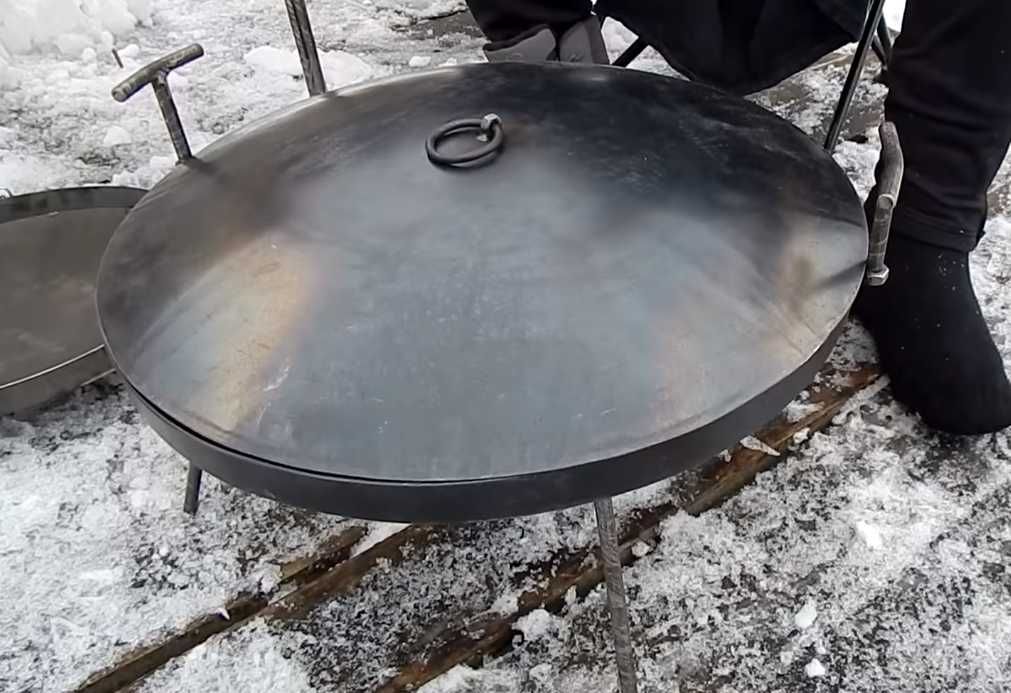 Сковорода из диска 60 50 и 40 см для огня жаровня садж