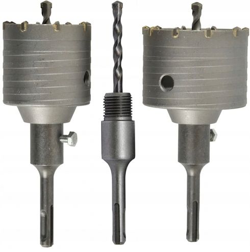 Otwornica Do Betonu 65+80Mm Sds+ Z Adapterem Fths6580