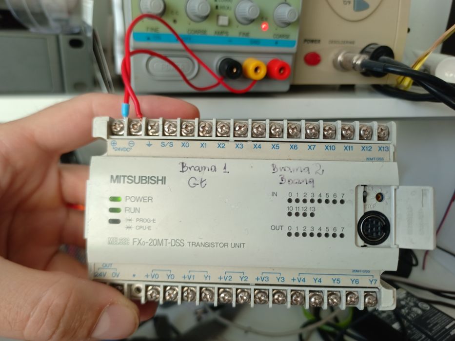 Sterownik PLC Mitsubishi melsec FX0-20mt-dss