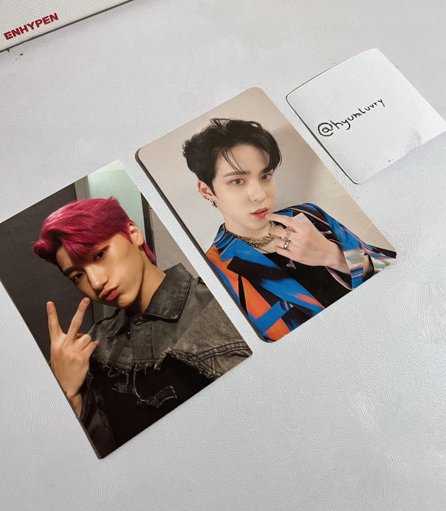 San Yunho Limited Photocards Ateez