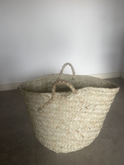 Cesta de Palma / Palmeira [NOVA] - Feito à mão - Artesanal do Algarve