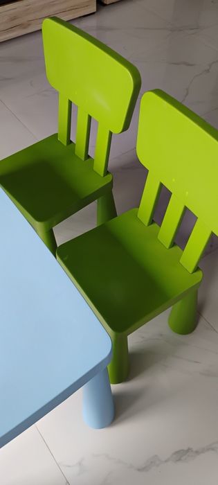 Stolik +krzesełka mamut Ikea