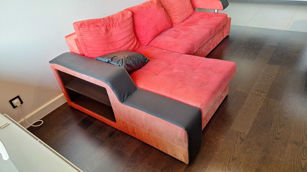 Narożnik wypoczynek 250x150 - rozkładany, z funkcją spania