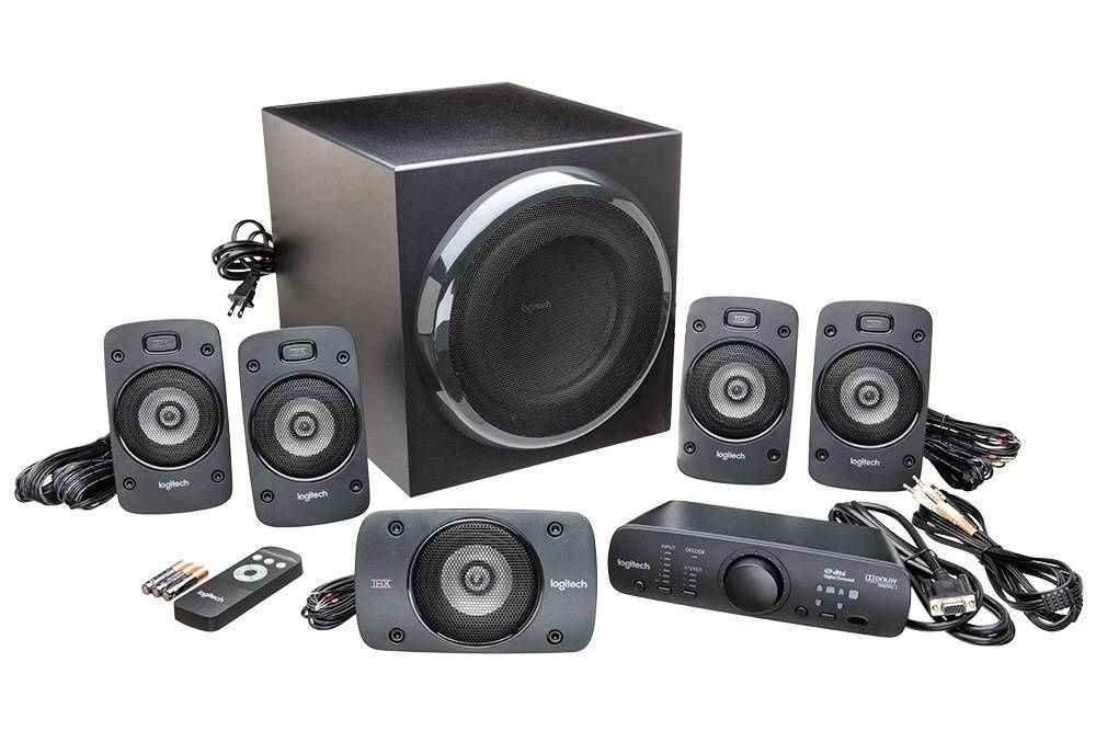 Logitech Colunas Z906 - (500W RMS) THX-Certified 5.1