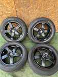 4x100 OPEL RENAULT 6,5Jx16 ET38 felgi aluminiowe czarne NISSAN DACIA