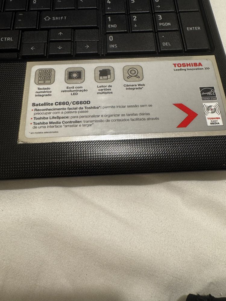 Portátil Toshiba