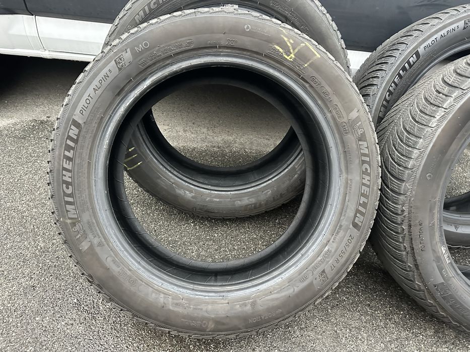 205/55/R17 Michelin pilot alpin 5 зима