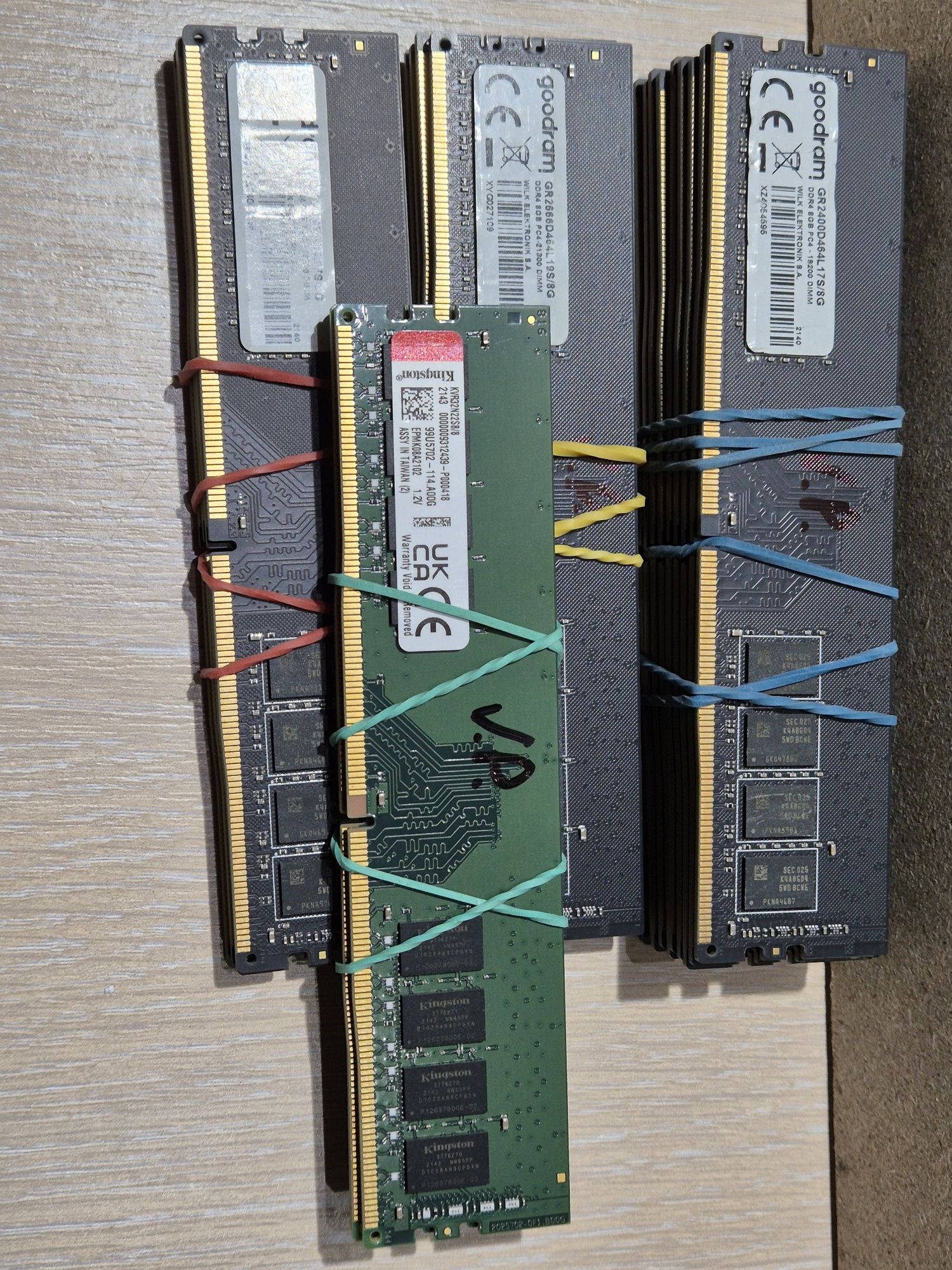 Оперативна пам’ять ddr4 8gb, Kingston HyperX Fury, Corsair, 2666mhz