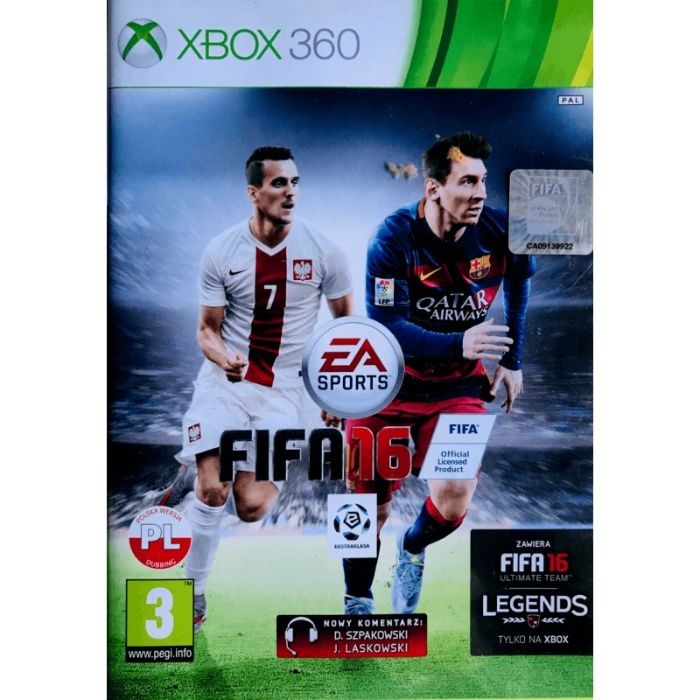 Gra Fifa 16 Xbox 360