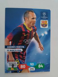 Karta Base card Champions League 2013/14 - Andres Iniesta