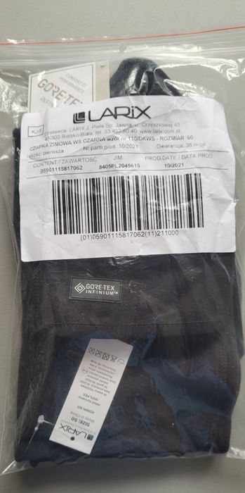 Czapka zimowa + komin wojsk specjalnych