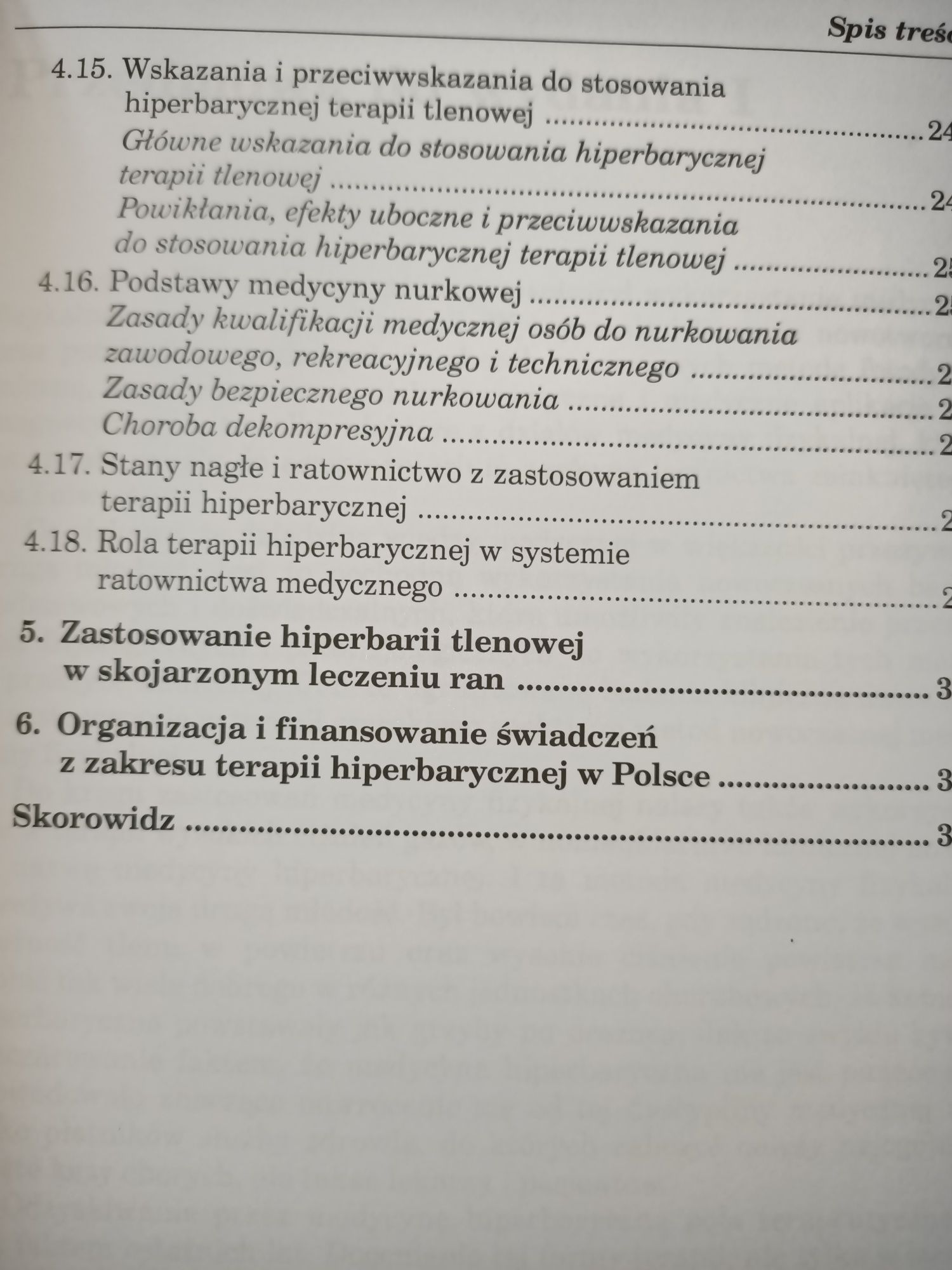 Zarys medycyny hiperbarycznej z elementami terapii skojarzonej Sieroń
