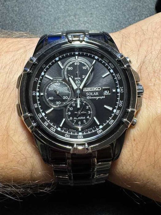 SEIKO SSC143 Solar Chronograph