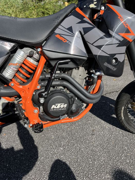 Ktm 520 exc supermotard A2