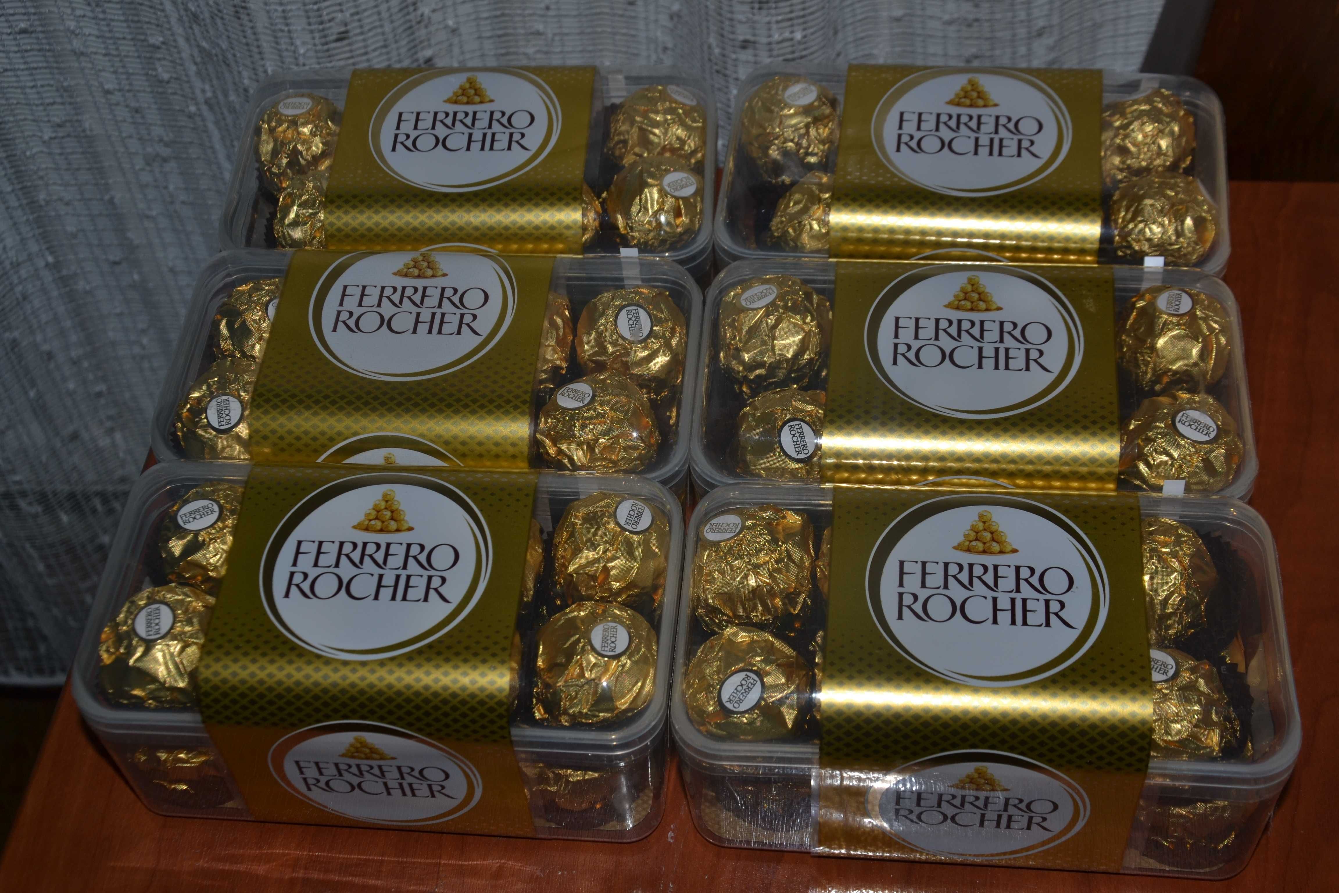 Шоколадні цукерки Ferrero Rocher 16 шт Germany original