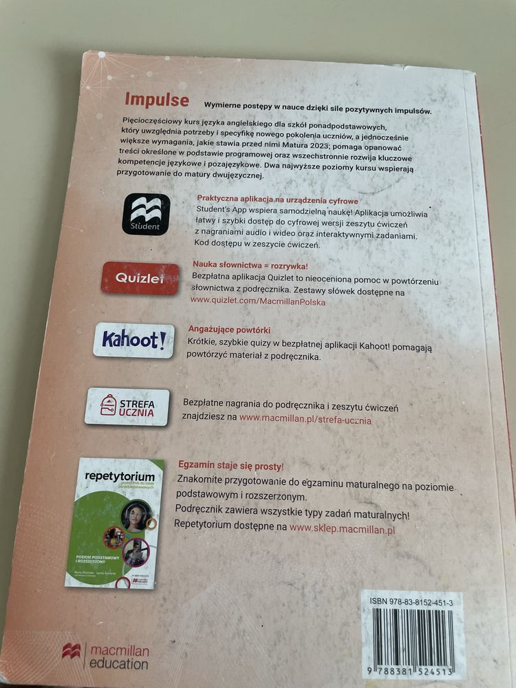 Impulse 4 zeszyt cwiczeń